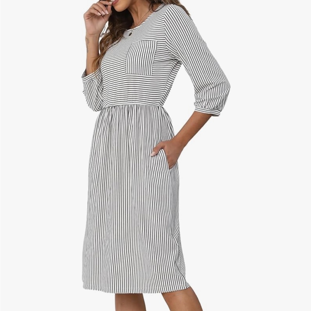 Striped Dress - Picture 3 of 4